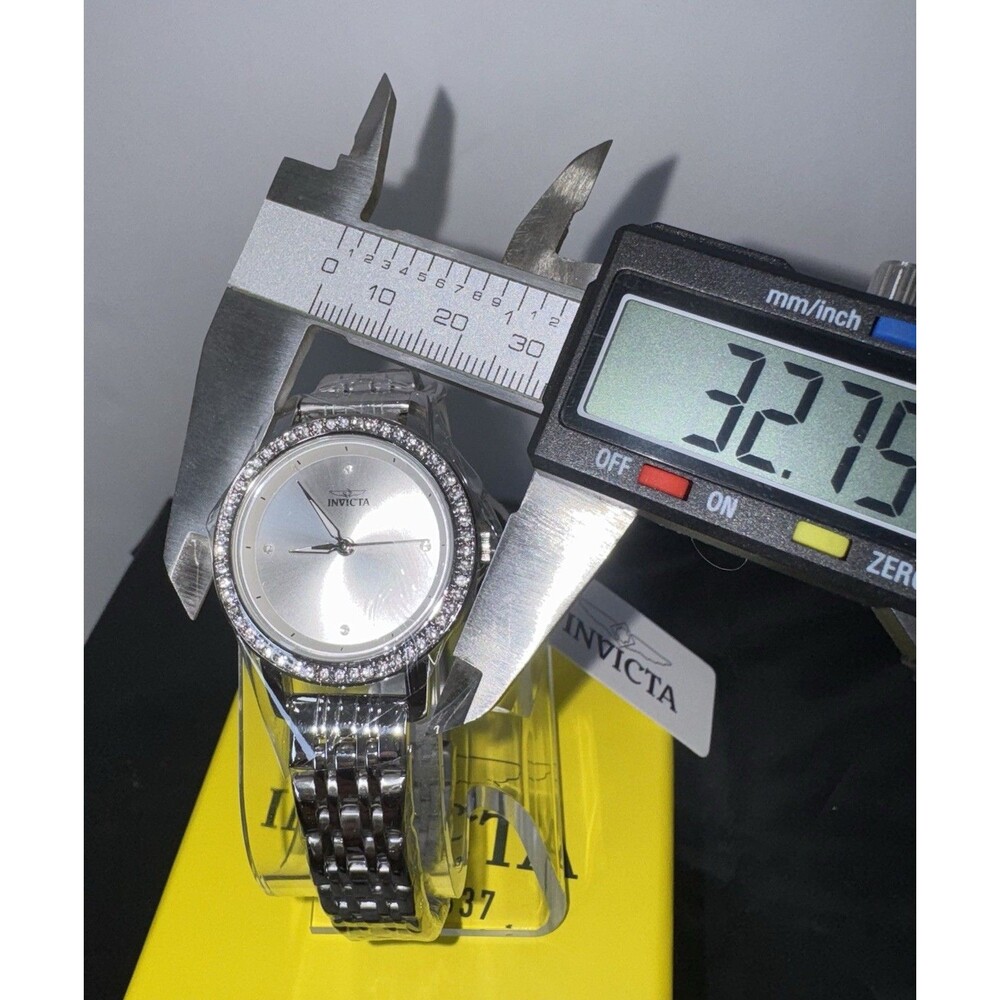 Invicta Celestial Lady Silver Dial 32mm Lady’s Watch Shiny And Sparkly